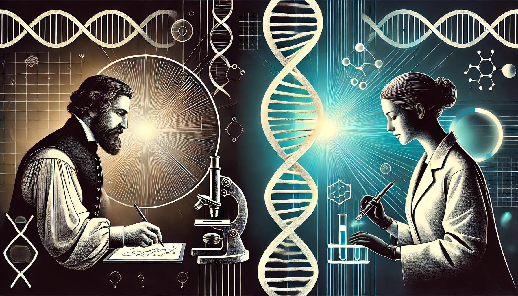 Leonardo da Vinci und Rosalind Franklin und das Streben nach der Essenz des Lebens 6 Leonardo da Vinci und Rosalind Franklin und das Streben nach der Essenz des Lebens