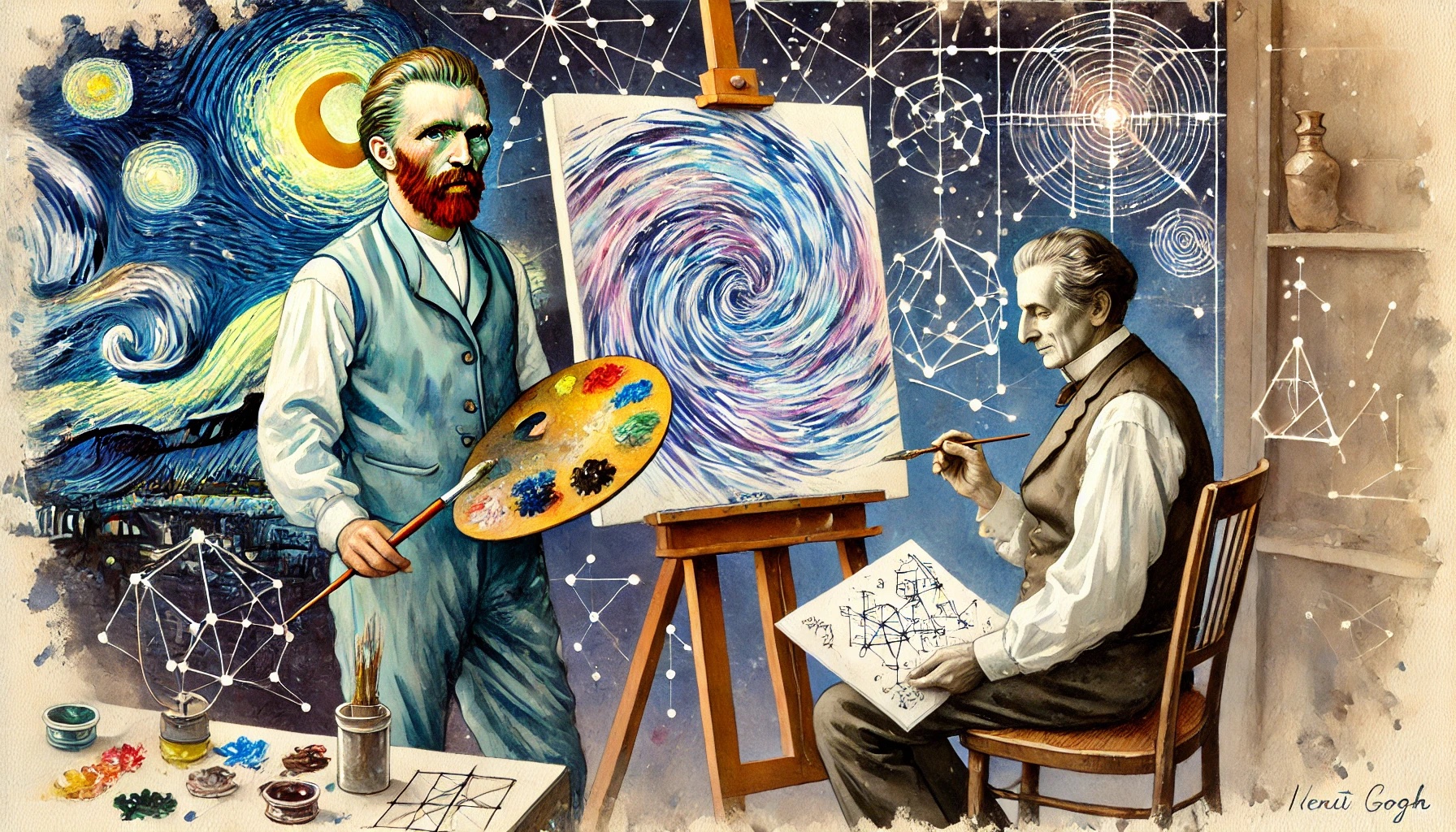 Farben, Zahlen und Visionen: Van Gogh und Poincaré im Dialog des Universums 5 Farben, Zahlen und Visionen: Van Gogh und Poincaré im Dialog des Universums