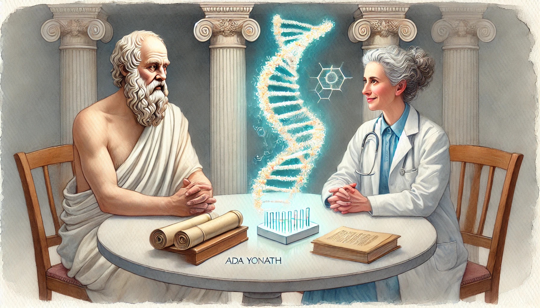 Sokrates und Ada Yonath: Dialoge über die Fundamente des Lebens 4 Sokrates und Ada Yonath: Dialoge über die Fundamente des Lebens