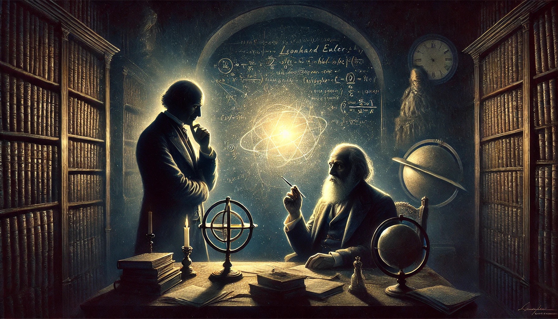Mathematik und Kosmologie – Die Sprache des Universums: Leonhard Euler trifft Willem de Sitter 8 Mathematik und Kosmologie – Die Sprache des Universums: Leonhard Euler trifft Willem de Sitter