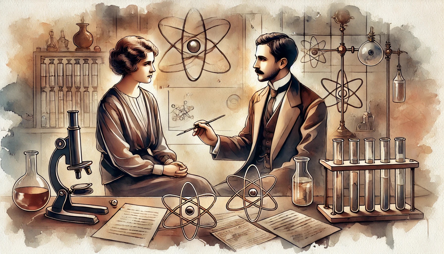 Vom Kern der Materie zur Wahrscheinlichkeitswelle: Marie Curie trifft Max Born 9 Vom Kern der Materie zur Wahrscheinlichkeitswelle: Marie Curie trifft Max Born