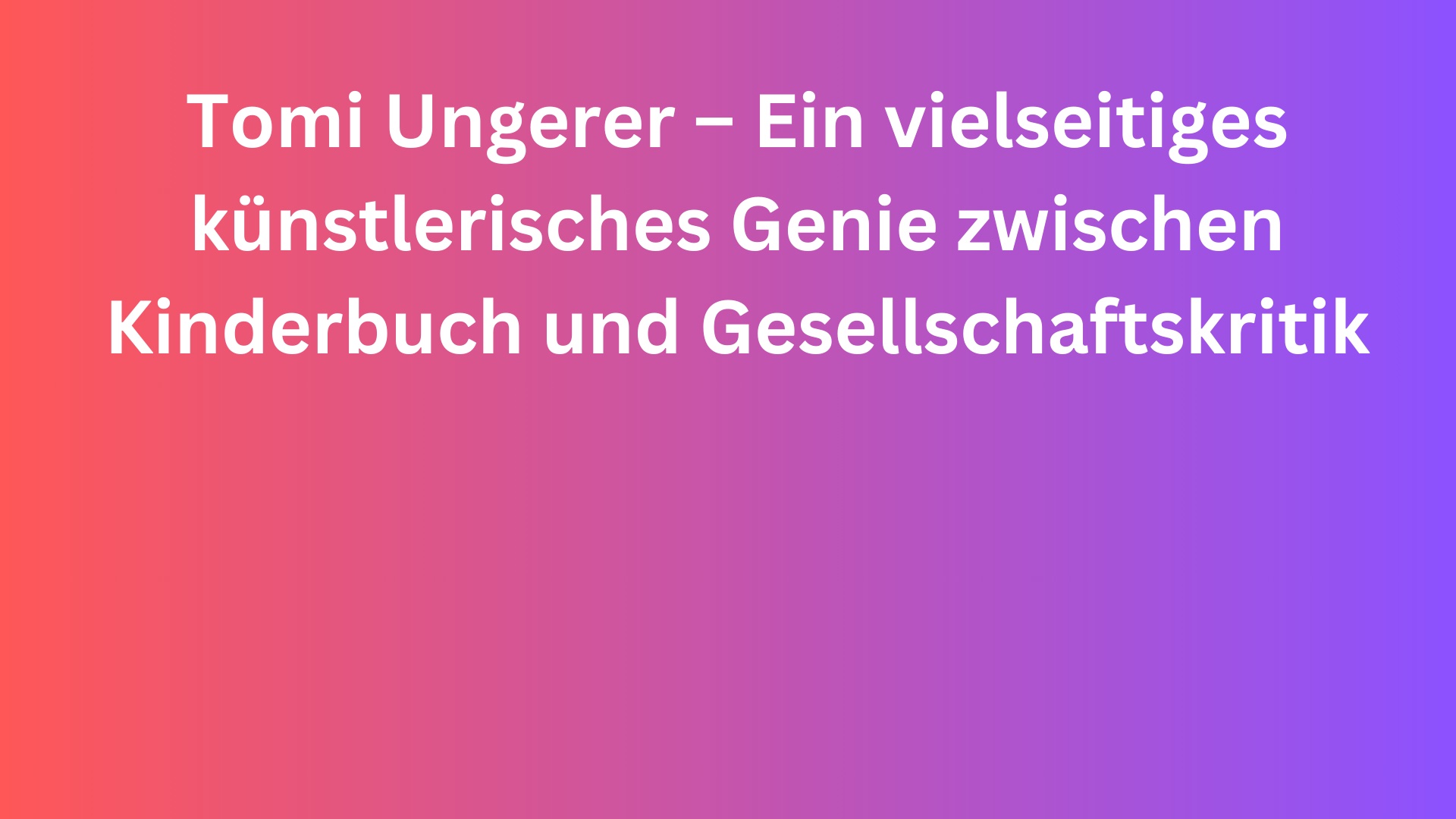 ungerer
