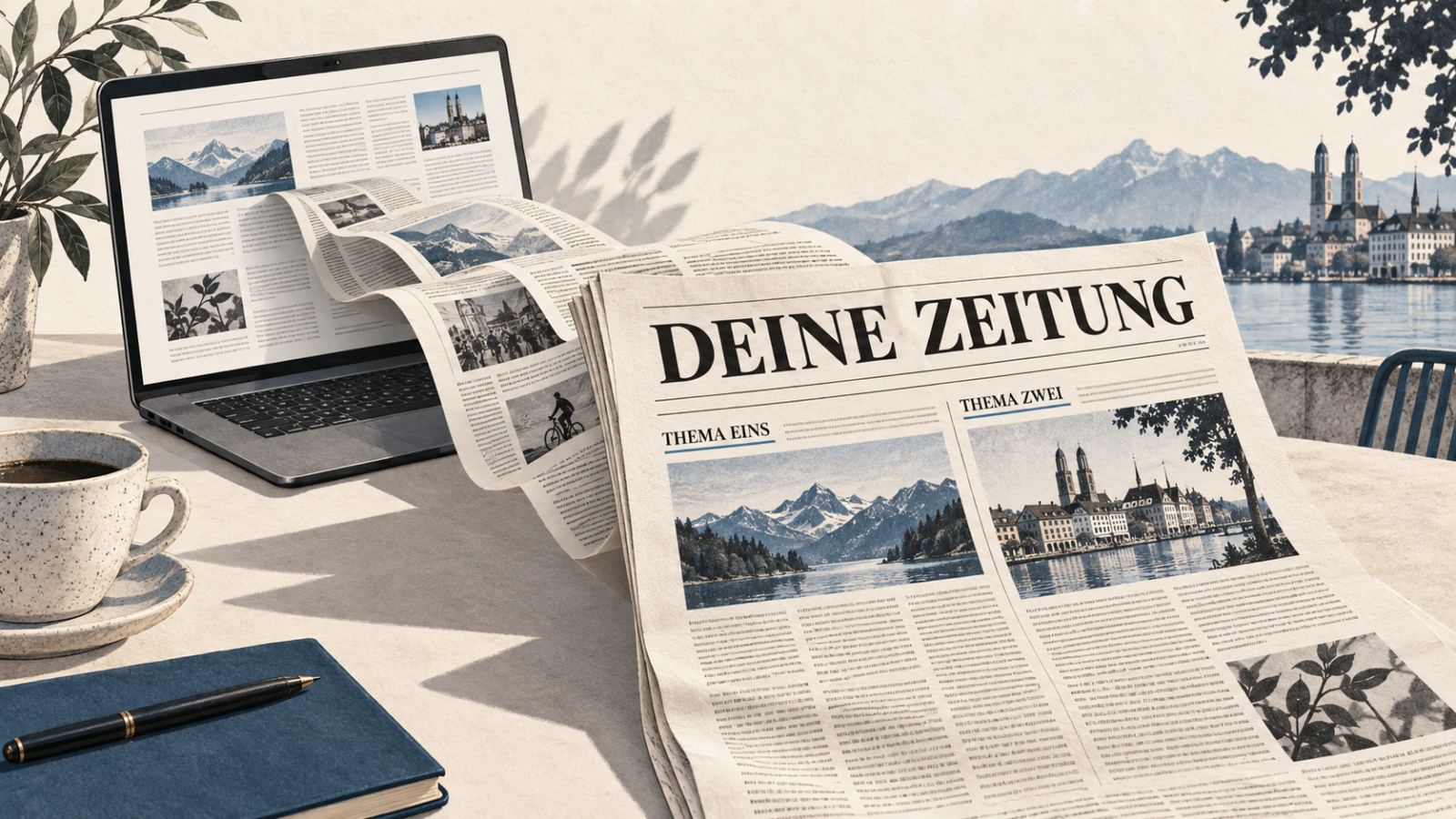 Chefredaktor auf Abruf: Drei Wege zu deiner persönlichen Zeitung
